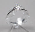 Solitairering Ca. 0.33 ct.