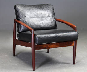 Kai Kristiansen lænestol af teak model 161
