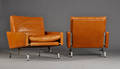 Poul Kjærholm 1929-1980. Par Hvilestole model PK 3112