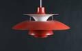Poul Henningsen. PH5 pendel, orange