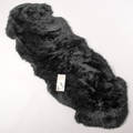 Forlægger af australsk lammeskind - premium skind. Black