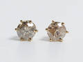 Brillantørestikker ca. 1 ct