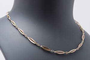 Herman Siersbøl, vintage halskæde af 8 kt. guld