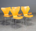 Arne Jacobsen. Fem Syver stole, model 3107 5