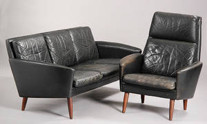 Dansk Møbelproducent. Hvilestol og sofa 2