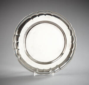 Tallrik silver