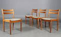 Poul M. Volther. Spisestole model J61 4  Denne vare er sat til omsalg under nyt varenummer 4702903