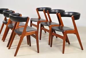 Kai Kristiansen. Spisestole i teak 6