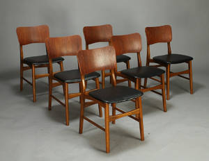 Dansk møbelproducent. Spisestole 6