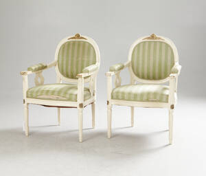 Karmstolar gustaviansk stil