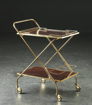 Serveringsvogn, 1950erne