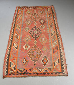 Nordvest persisk Kelim, 277x157 cm.