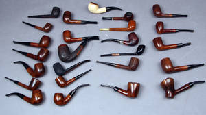 Samling diverse piber 25
