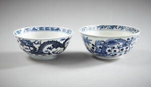 Skålar i porslin Kina 