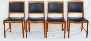 Stolar 4st, Bertil Fridhagen för Bodafors, 1960-tal