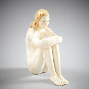 Figurin Volkstedt Karl Ens porzellanfabrik
