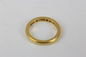 RING, slät, guld, 23 k, 4,1 g