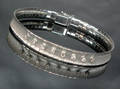 Weißgold-Diamantarmband ca. 0.40 ct.