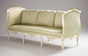 Bankettoffa i rokokostil 