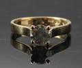 Diamantring, ca. 0.93 ct
