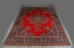 Persisk Keshan tæppe, 383 x 298 cm