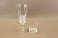 Champagneglas 3 st och whiskyglas 5 st