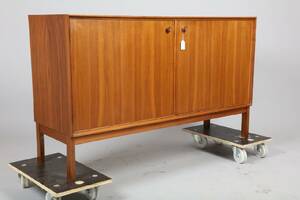 SIDEBOARD, 1960-TAL, TEAK, HÖJD 80, 135 X 44 CM