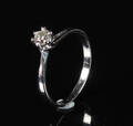 Solitairering, ca. 0.60 ct.