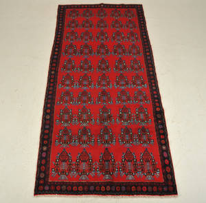 Persisk Hamadan løber, 312x145 cm.