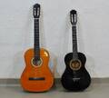 2 st akustiska gitarrer, nylonsträngade