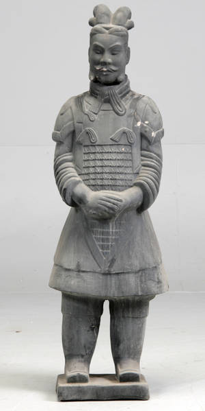 Kinesisk Terracotta figur 170 cm