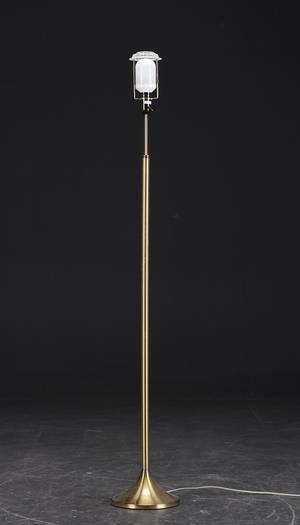 Ubekendt lampeproducent.  Standerlampe - Messing.