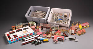 Märklin, Spor H0. Samling modeltog med div. tilbehør