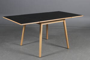 Poul M. Volther. Spisebord model C35, incl. to tillægsplader. 3
