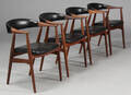 Farstrup. Armstole, teaktræ, 1960erne 4
