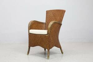 KARMSTOL, flätad rotting