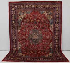 Handknuten matta, Mahal, Persien, 394x294