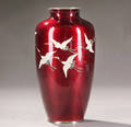 Cloisonné vase, antagelig Japan 1900-tallet