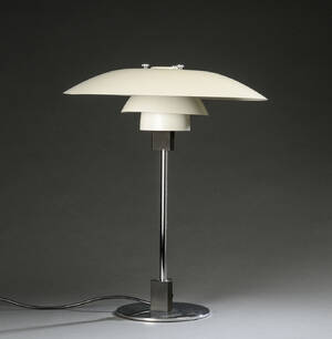 Poul Henningsen. PH 4  3 bordlampe 