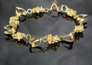 Designer-Armband - Goldschmiedearbeit