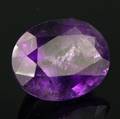 Uindfattet ametyst ca. 11.29 ct.
