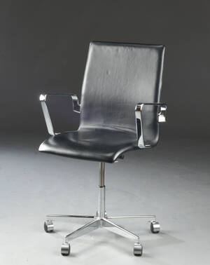Arne Jacobsen. Oxford kontorstol med armlæn