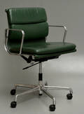 Charles Eames. Soft Pad kontorstol, Model EA-217 Full Leather 