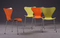 Arne Jacobsen 1901-1971 Sæt på fire stole model 3107 22
