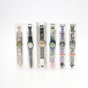 Edition Noël Swatch Armbandsur 6 st