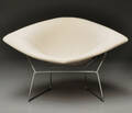 Harry Bertoia. Diamond Lounge chair, stor model 