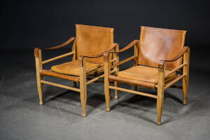 Aage Bruun  Søn, par safaristole 2