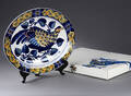 Royal Copenhagen, Blue Pheasant  Blå Fasan ovalt fad af fajance 