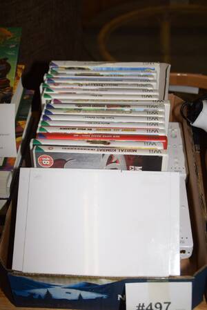 Nintendo Wii, 2 st handkontroller, ca 16 st spel