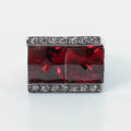 RING, silver samt sten